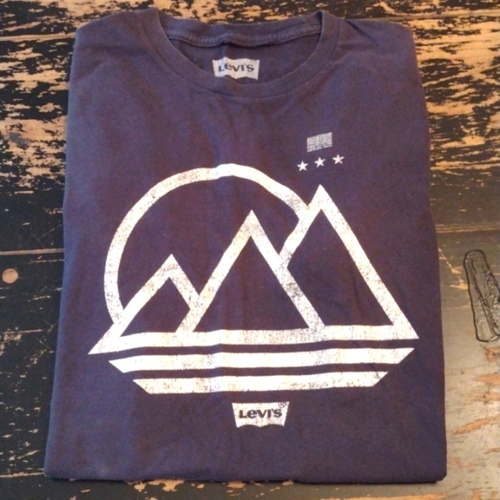 Levi's T-shirt Navy Sz.M